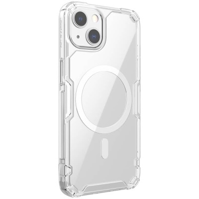 TPU чохол Nillkin Nature Pro Magnetic для Apple iPhone 15 (6.1") Безбарвний (прозорий) TPU чохол Nillkin Nature Pro Magnetic для Apple iPhone 15 (6.1") Безбарвний (прозорий)