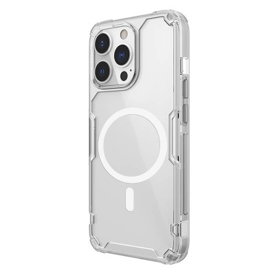 TPU чохол Nillkin Nature Pro Magnetic для Apple iPhone 15 Pro Max (6.7") Безбарвний (прозорий) TPU чохол Nillkin Nature Pro Magnetic для Apple iPhone 15 Pro Max (6.7") Безбарвний (прозорий)