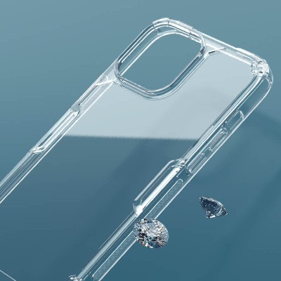 TPU чохол Nillkin Nature Pro Series для Apple iPhone 15 (6.1") Безбарвний (прозорий) TPU чохол Nillkin Nature Pro Series для Apple iPhone 15 (6.1") Безбарвний (прозорий)