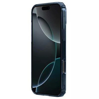 TPU чохол Nillkin Nature Pro Series для Apple iPhone 16 Pro (6.3") Синій (прозорий) TPU чохол Nillkin Nature Pro Series для Apple iPhone 16 Pro (6.3") Синій (прозорий)
