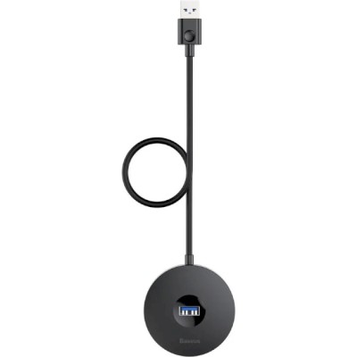 USB-Hub Baseus round Box HUB Adapter(USB3.0 To USB3.0*1+USB2.0*3)1m CAHUB-U01 Black USB-Hub Baseus round Box HUB Adapter(USB3.0 To USB3.0*1+USB2.0*3)1m CAHUB-U01 Black