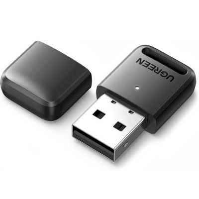 USB-адаптер UGREEN CM390 Bluetooth 5.0 Black (80890) USB-адаптер UGREEN CM390 Bluetooth 5.0 Black (80890)