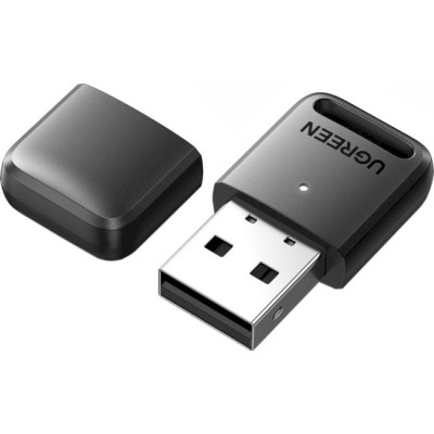 USB-адаптер UGREEN CM591 Bluetooth 5.3 Black (90225) USB-адаптер UGREEN CM591 Bluetooth 5.3 Black (90225)