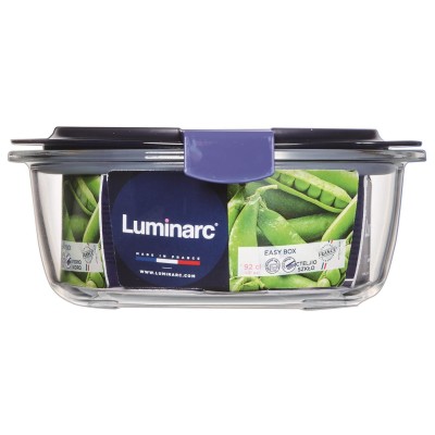 контейнер LUMINARC EASY BOX /кругл. /920 мл /синя кришка (Q8231) контейнер LUMINARC EASY BOX /кругл. /920 мл /синя кришка (Q8231)