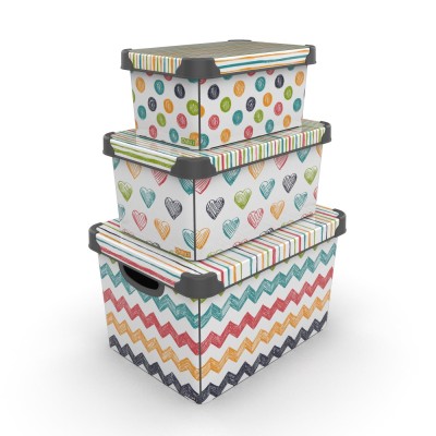 Коробка QUTU STYLE BOX с/к COLORED ZIGZAG 5л. (STYLE BOX с/к COLORED ZIGZAG 5л.) Коробка QUTU STYLE BOX с/к COLORED ZIGZAG 5л. (STYLE BOX с/к COLORED ZIGZAG 5л.)