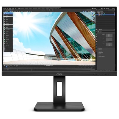 Монiтор TFT AOC 23.8" Q24P2Q IPS QHD 75Hz HDMI DP USB Pivot MM Чорний Монiтор TFT AOC 23.8" Q24P2Q IPS QHD 75Hz HDMI DP USB Pivot MM Чорний