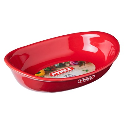 Форма с/к PYREX Supreme red форма керам овал 31х21см (SU31OR5/7246) Форма с/к PYREX Supreme red форма керам овал 31х21см (SU31OR5/7246)