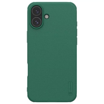 Чохол Nillkin Matte Pro для Apple iPhone 16 (6.1") Зелений / Deep Green Чохол Nillkin Matte Pro для Apple iPhone 16 (6.1") Зелений / Deep Green