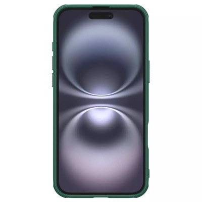 Чохол Nillkin Matte Pro для Apple iPhone 16 (6.1") Зелений / Deep Green Чохол Nillkin Matte Pro для Apple iPhone 16 (6.1") Зелений / Deep Green