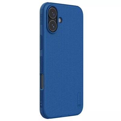 Чохол Nillkin Matte Pro для Apple iPhone 16 (6.1") Синій / Blue Чохол Nillkin Matte Pro для Apple iPhone 16 (6.1") Синій / Blue