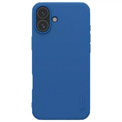 Чохол Nillkin Matte Pro для Apple iPhone 16 (6.1") Синій / Blue Чохол Nillkin Matte Pro для Apple iPhone 16 (6.1") Синій / Blue
