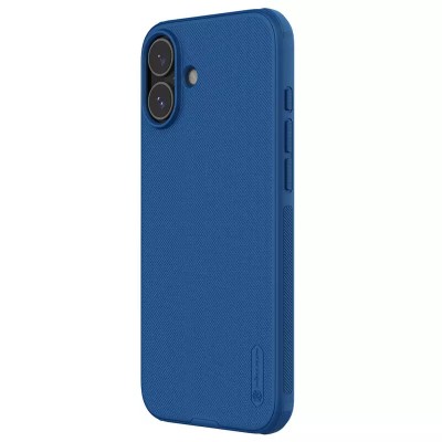 Чохол Nillkin Matte Pro для Apple iPhone 16 (6.1") Синій / Blue Чохол Nillkin Matte Pro для Apple iPhone 16 (6.1") Синій / Blue