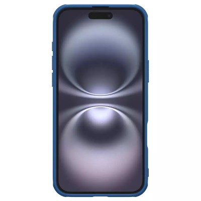 Чохол Nillkin Matte Pro для Apple iPhone 16 (6.1") Синій / Blue Чохол Nillkin Matte Pro для Apple iPhone 16 (6.1") Синій / Blue
