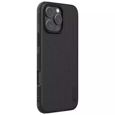 Чохол Nillkin Matte Pro для Apple iPhone 16 Pro (6.3") Чорний / Black Чохол Nillkin Matte Pro для Apple iPhone 16 Pro (6.3") Чорний / Black