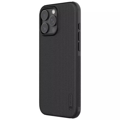 Чохол Nillkin Matte Pro для Apple iPhone 16 Pro (6.3") Чорний / Black Чохол Nillkin Matte Pro для Apple iPhone 16 Pro (6.3") Чорний / Black