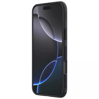 Чохол Nillkin Matte Pro для Apple iPhone 16 Pro (6.3") Чорний / Black Чохол Nillkin Matte Pro для Apple iPhone 16 Pro (6.3") Чорний / Black