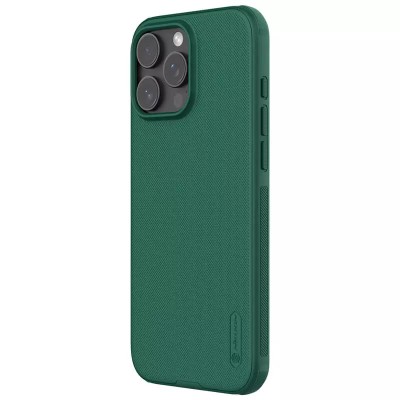 Чохол Nillkin Matte Pro для Apple iPhone 16 Pro Max (6.9") Зелений / Deep Green Чохол Nillkin Matte Pro для Apple iPhone 16 Pro Max (6.9") Зелений / Deep Green