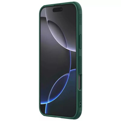 Чохол Nillkin Matte Pro для Apple iPhone 16 Pro Max (6.9") Зелений / Deep Green Чохол Nillkin Matte Pro для Apple iPhone 16 Pro Max (6.9") Зелений / Deep Green