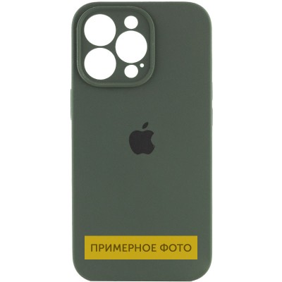 Чохол Silicone Case Full Camera Protective (AA) для Apple iPhone 16 (6.1") Зелений / Cyprus Green Чохол Silicone Case Full Camera Protective (AA) для Apple iPhone 16 (6.1") Зелений / Cyprus Green
