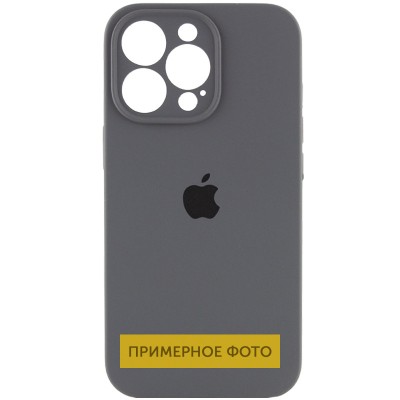 Чохол Silicone Case Full Camera Protective (AA) для Apple iPhone 16 Plus (6.7") Сірий / Dark Gray Чохол Silicone Case Full Camera Protective (AA) для Apple iPhone 16 Plus (6.7") Сірий / Dark Gray