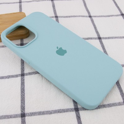 Чохол Silicone Case Square Full Camera Protective (AA) для Apple iPhone 11 Pro Max (6.5") Бірюзовий / Light Turquoise Чохол Silicone Case Square Full Camera Protective (AA) для Apple iPhone 11 Pro Max (6.5") Бірюзовий / Light Turquoise