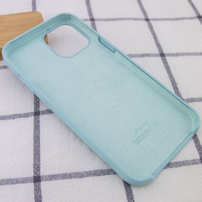 Чохол Silicone Case Square Full Camera Protective (AA) для Apple iPhone 11 Pro Max (6.5") Бірюзовий / Light Turquoise Чохол Silicone Case Square Full Camera Protective (AA) для Apple iPhone 11 Pro Max (6.5") Бірюзовий / Light Turquoise