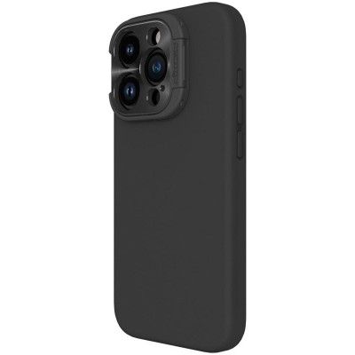 Чохол Silicone Nillkin LensWing Prop Magnetic для Apple iPhone 16 Pro (6.3") Чорний / Black Чохол Silicone Nillkin LensWing Prop Magnetic для Apple iPhone 16 Pro (6.3") Чорний / Black