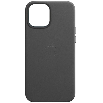 Шкіряний чохол Leather Case (AAA) with MagSafe and Animation для Apple iPhone 13 (6.1") Midnight Шкіряний чохол Leather Case (AAA) with MagSafe and Animation для Apple iPhone 13 (6.1") Midnight