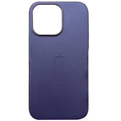 Шкіряний чохол Leather Case (AAA) with MagSafe and Animation для Apple iPhone 14 Pro Max (6.7") Deep Violet Шкіряний чохол Leather Case (AAA) with MagSafe and Animation для Apple iPhone 14 Pro Max (6.7") Deep Violet