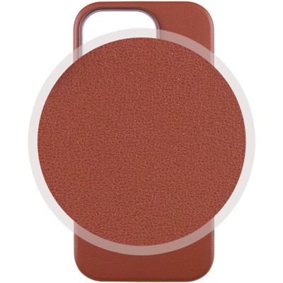 Шкіряний чохол Leather Case (AAA) with MagSafe and Animation для Apple iPhone 14 Pro Max (6.7") Umber Шкіряний чохол Leather Case (AAA) with MagSafe and Animation для Apple iPhone 14 Pro Max (6.7") Umber