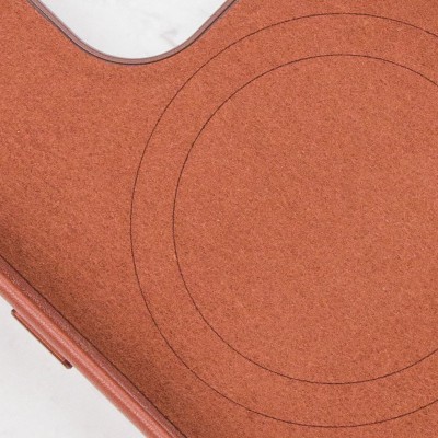 Шкіряний чохол Leather Case (AAA) with MagSafe and Animation для Apple iPhone 14 Pro Max (6.7") Umber Шкіряний чохол Leather Case (AAA) with MagSafe and Animation для Apple iPhone 14 Pro Max (6.7") Umber
