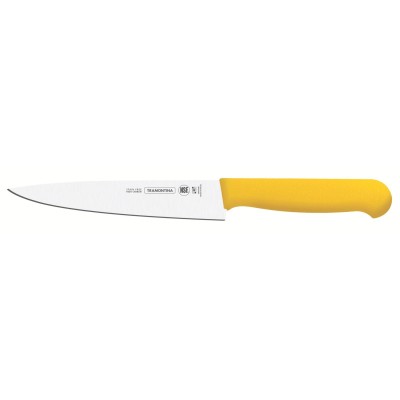 Ніж TRAMONTINA PROFISSIONAL MASTER yellow д/м`яса з виступом 152мм (24620/056) Ніж TRAMONTINA PROFISSIONAL MASTER yellow д/м`яса з виступом 152мм (24620/056)