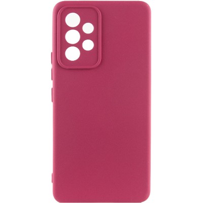 Чохол TPU GETMAN Liquid Silk Full Camera для Samsung Galaxy A32 4G Бордовий / Marsala Чохол TPU GETMAN Liquid Silk Full Camera для Samsung Galaxy A32 4G Бордовий / Marsala