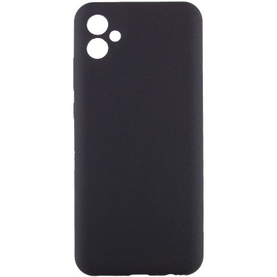 Чохол TPU GETMAN Liquid Silk Full Camera для Samsung Galaxy A05 Чорний / Black Чохол TPU GETMAN Liquid Silk Full Camera для Samsung Galaxy A05 Чорний / Black