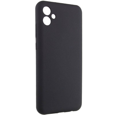Чохол TPU GETMAN Liquid Silk Full Camera для Samsung Galaxy A05 Чорний / Black Чохол TPU GETMAN Liquid Silk Full Camera для Samsung Galaxy A05 Чорний / Black