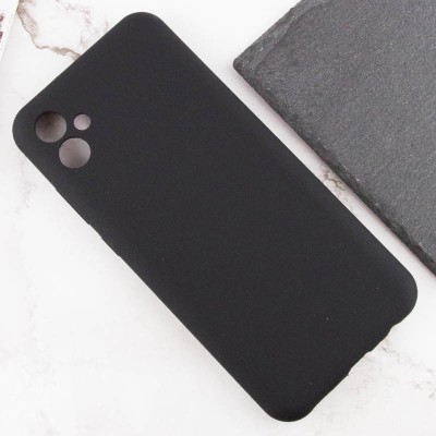 Чохол TPU GETMAN Liquid Silk Full Camera для Samsung Galaxy A05 Чорний / Black Чохол TPU GETMAN Liquid Silk Full Camera для Samsung Galaxy A05 Чорний / Black