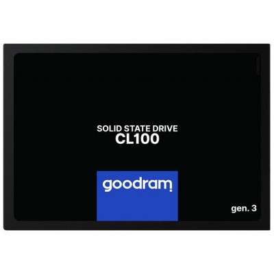 SSD внутрішні GOODRAM CL100 240 GB GEN.3 SATAIII TLC(SSDPR-CL100-240-G3) комп'ютерний запам'ятовувальний пристрій SSD внутрішні GOODRAM CL100 240 GB GEN.3 SATAIII TLC(SSDPR-CL100-240-G3) комп'ютерний запам'ятовувальний пристрій