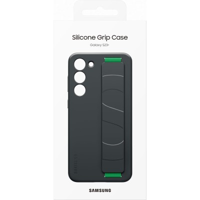 Чохол-накладка Samsung S23 Plus Silicone Grip Case EF-GS916TBEGRU Black