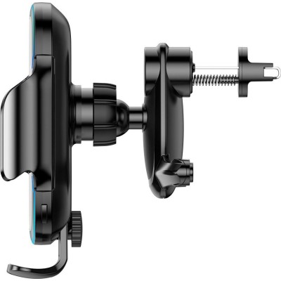 Автомобільний тримач З бездротовою зарядкою Baseus Light Electric 15W WXHW03-01