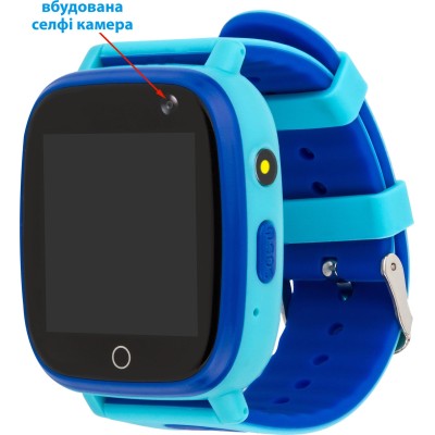 Дитячий смарт-годинник AmiGo GO001 iP67 Blue Дитячий смарт-годинник AmiGo GO001 iP67 Blue