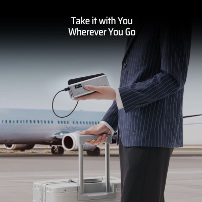 Power Bank CUKTECH PB200P 20000mAh 150W 2C1A сірий Power Bank CUKTECH PB200P 20000mAh 150W 2C1A сірий