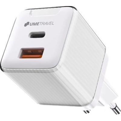 Зарядний пристрій UMETRAVEL A9 C+U 45W GaN біл. Зарядний пристрій UMETRAVEL A9 C+U 45W GaN біл.