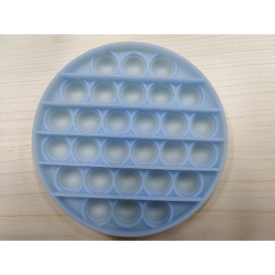 Іграшка антистрес Rodent Pioneer Pop It Luminous blue circle Plastic bag (SD-GT-C015)