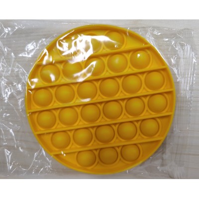 Іграшка антистрес Rodent Pioneer Pop It Yellow circle Plastic bag (SD-GT-C001)