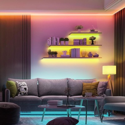 Стрічка світлодіодна розумна Govee H6110 RGB Smart Wi-Fi + Bluetooth LED Strip Lights 10м Білий