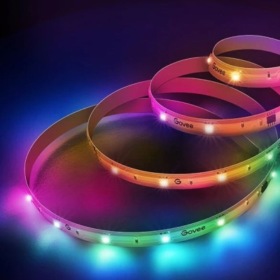 Стрічка світлодіодна розумна Govee H618A RGBIC Basic Wi-Fi + Bluetooth LED Strip Light 5м Білий