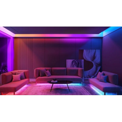 Стрічка світлодіодна розумна Govee H618A RGBIC Basic Wi-Fi + Bluetooth LED Strip Light 5м Білий