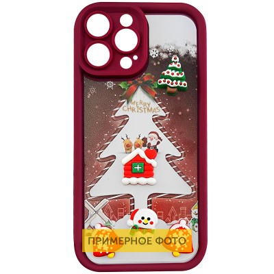 Чохол TPU Christmas Toys для Samsung Galaxy A16 4G/5G Red Чохол TPU Christmas Toys для Samsung Galaxy A16 4G/5G Red