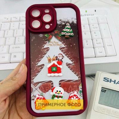 Чохол TPU Christmas Toys для Samsung Galaxy A16 4G/5G Red Чохол TPU Christmas Toys для Samsung Galaxy A16 4G/5G Red