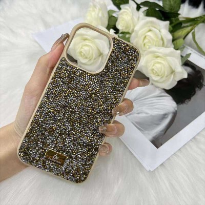 TPU чохол Bling World Rock Diamond для Apple iPhone 15 Pro Max (6.7") Золотий TPU чохол Bling World Rock Diamond для Apple iPhone 15 Pro Max (6.7") Золотий